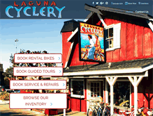 Tablet Screenshot of lagunabeachcyclery.com